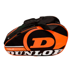 Paletero Dunlop Tour Intro Negro/Naranja 623656